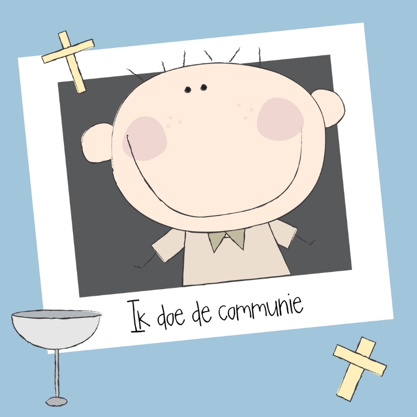 Ik doe de communie 1 - Communiekaarten Communiekaarten - Ik doe de communie 1