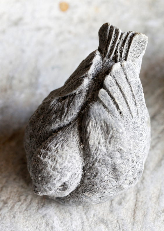 Birdy - Vogeltje van Beton - Condoleancekaarten Condoleancekaarten - Birdy - Vogeltje van Beton