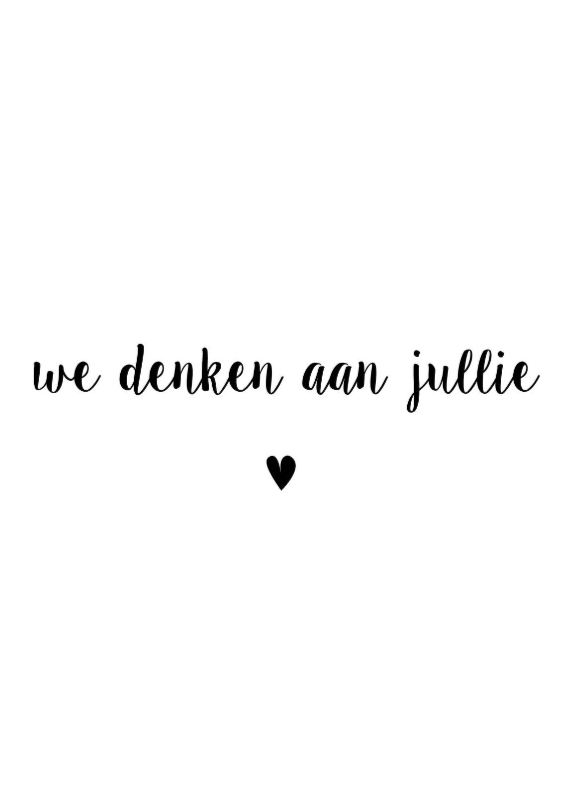 Condoleancekaart Denken - Condoleancekaarten Condoleancekaarten - Condoleancekaart Denken