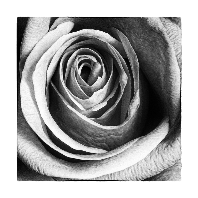 Condoleancekaart Roos ZwW - OT - Condoleancekaarten Condoleancekaarten - Condoleancekaart Roos ZwW - OT
