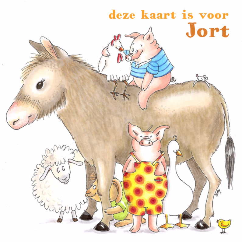 Dierenkaarten - de kinderboerderij