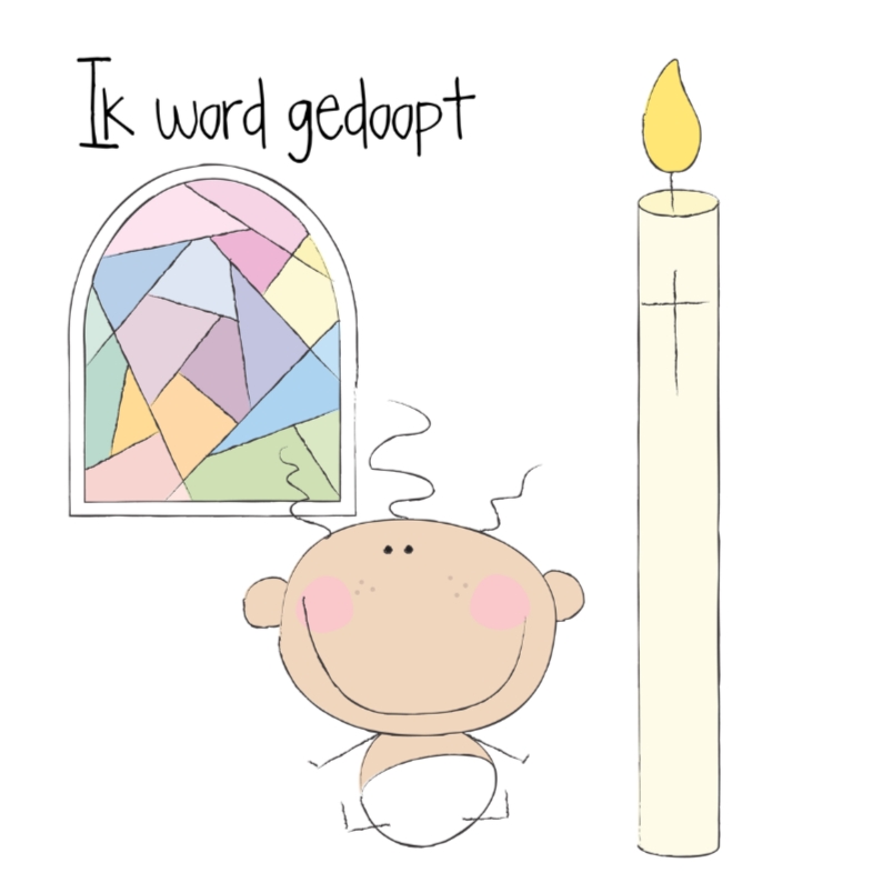Ik word gedoopt 2 - Doopkaarten Doopkaarten - Ik word gedoopt 2