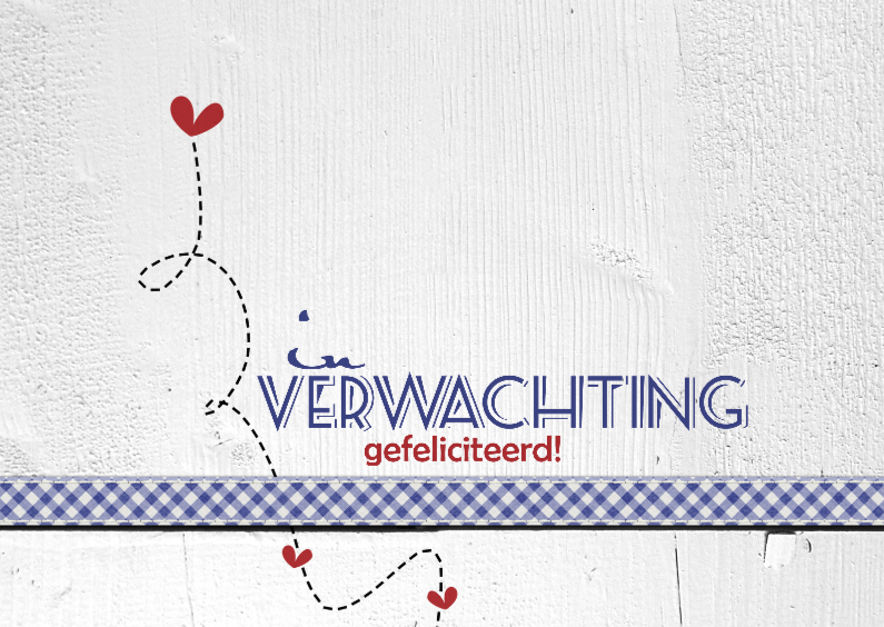 13150 Felicitatiekaart In verwachting - Felicitatiekaarten Felicitatiekaarten - 13150 Felicitatiekaart In verwachting