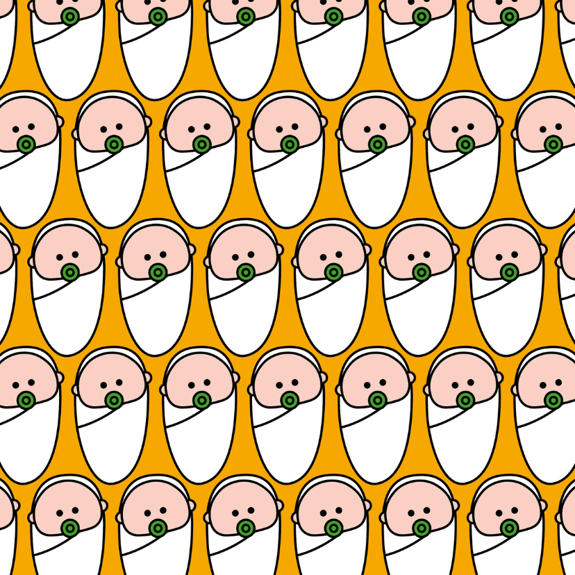 Een baby geboren! - Felicitatiekaarten Felicitatiekaarten - Een baby geboren!