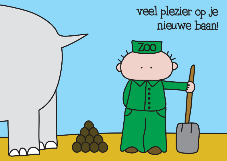 Felicitatie Baan Plezier - Felicitatiekaarten Felicitatiekaarten - Felicitatie Baan Plezier