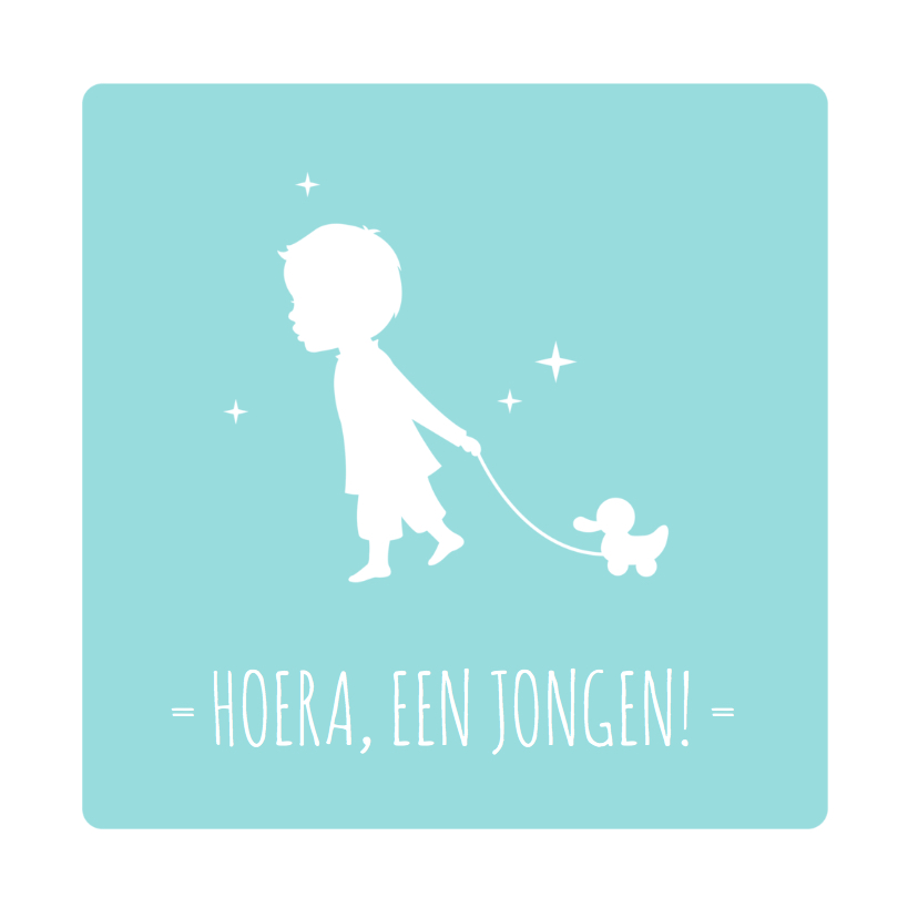 Felicitatie geboorte jongen zoon - Felicitatiekaarten Felicitatiekaarten - Felicitatie geboorte jongen zoon