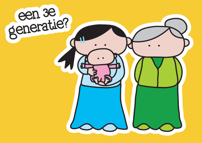 Felicitatie Kleinkind Generaties - Felicitatiekaarten Felicitatiekaarten - Felicitatie Kleinkind Generaties