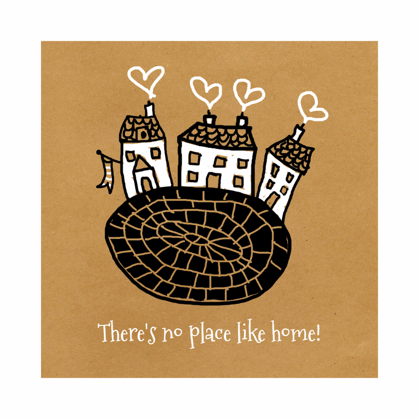 Felicitatie - Like Home - MW - Felicitatiekaarten Felicitatiekaarten - Felicitatie - Like Home - MW