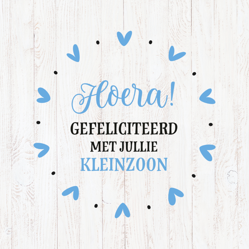 Betere Felicitatie- opa en oma kleinzoon | Kaartje2go IQ-17