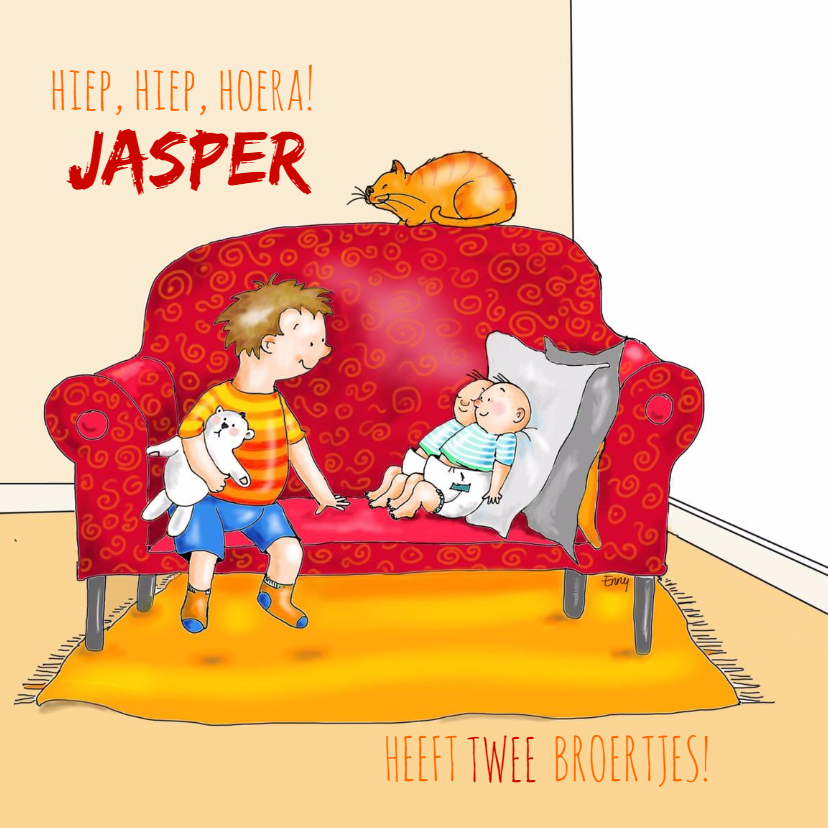 Felicitatie tweelingbroertjes - Felicitatiekaarten Felicitatiekaarten - Felicitatie tweelingbroertjes
