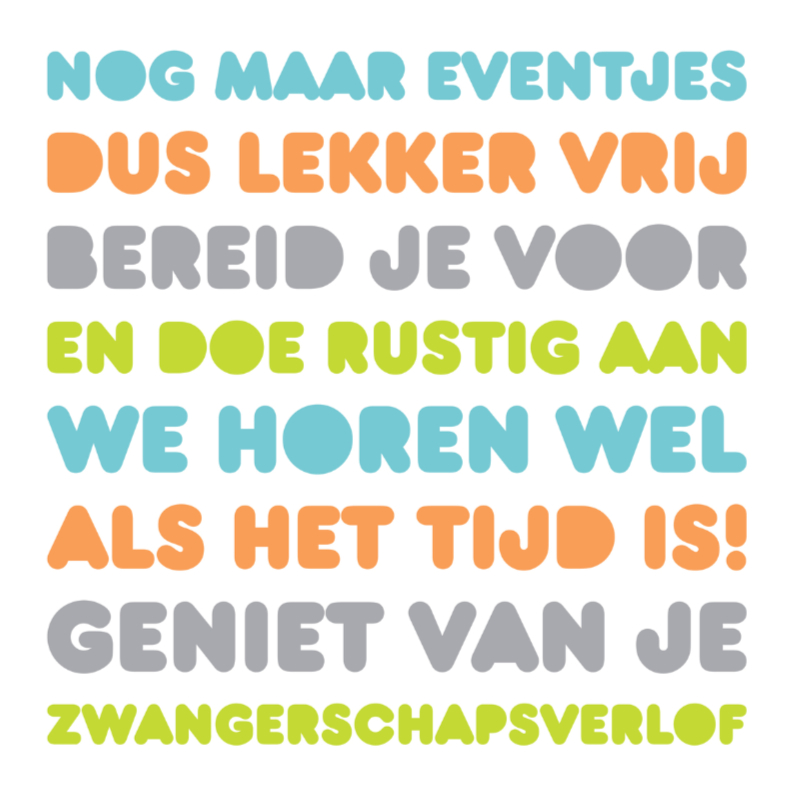 zwangerschapsverlof