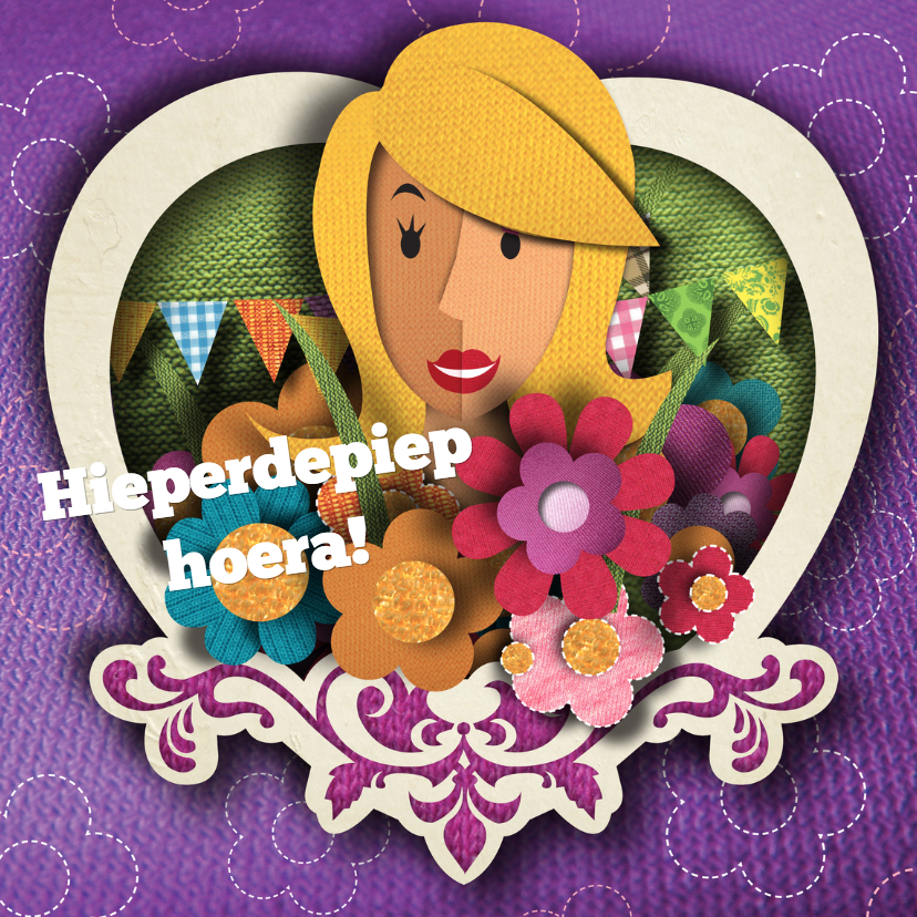 Felicitatiekaart - bloemen - Felicitatiekaarten Felicitatiekaarten - Felicitatiekaart - bloemen