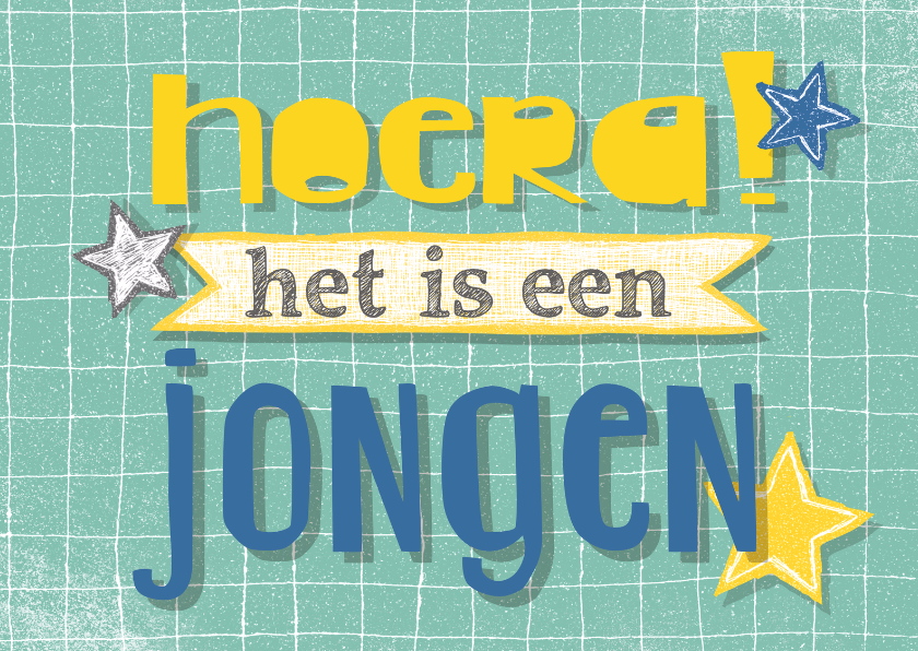 felicitatiekaart geboorte jongen sterren - Felicitatiekaarten Felicitatiekaarten - felicitatiekaart geboorte jongen sterren
