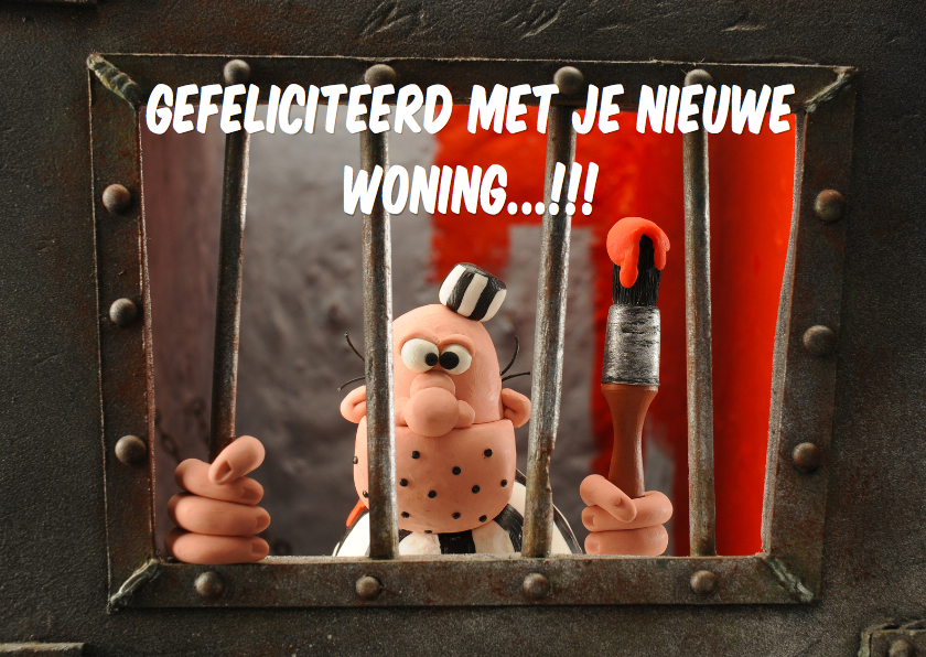Felicitatiekaart met Boef Brom - Felicitatiekaarten Felicitatiekaarten - Felicitatiekaart met Boef Brom