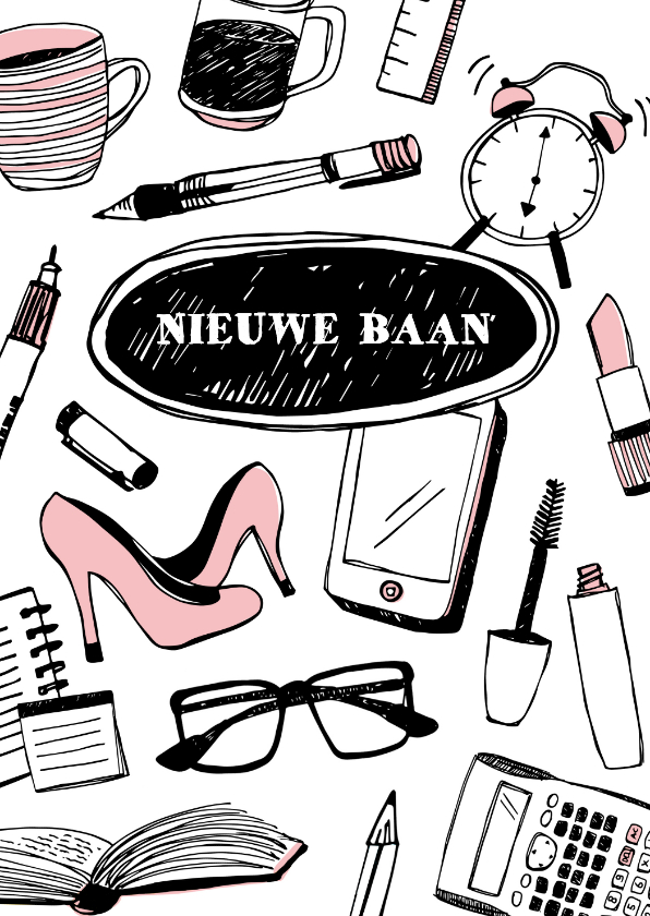 Felicitatiekaarten - Felicitatiekaartje welkom nieuwe baan