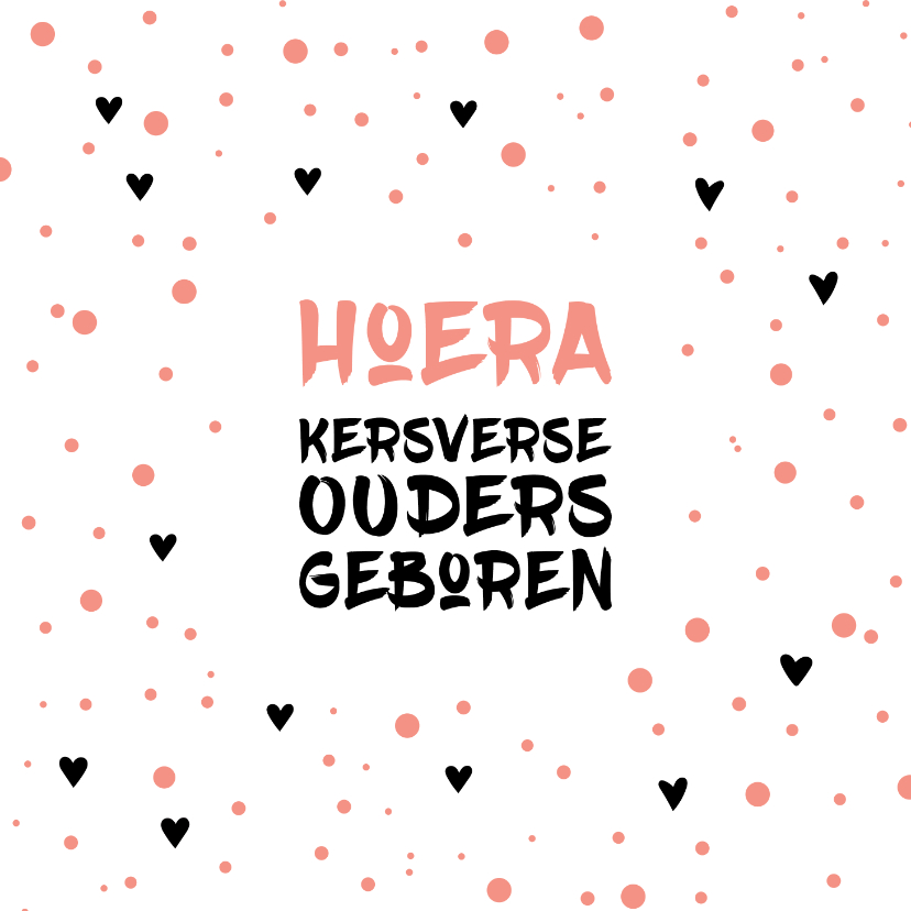 Felicititatie Geboorte kersverse ouders - Felicitatiekaarten Felicitatiekaarten - Felicititatie Geboorte kersverse ouders