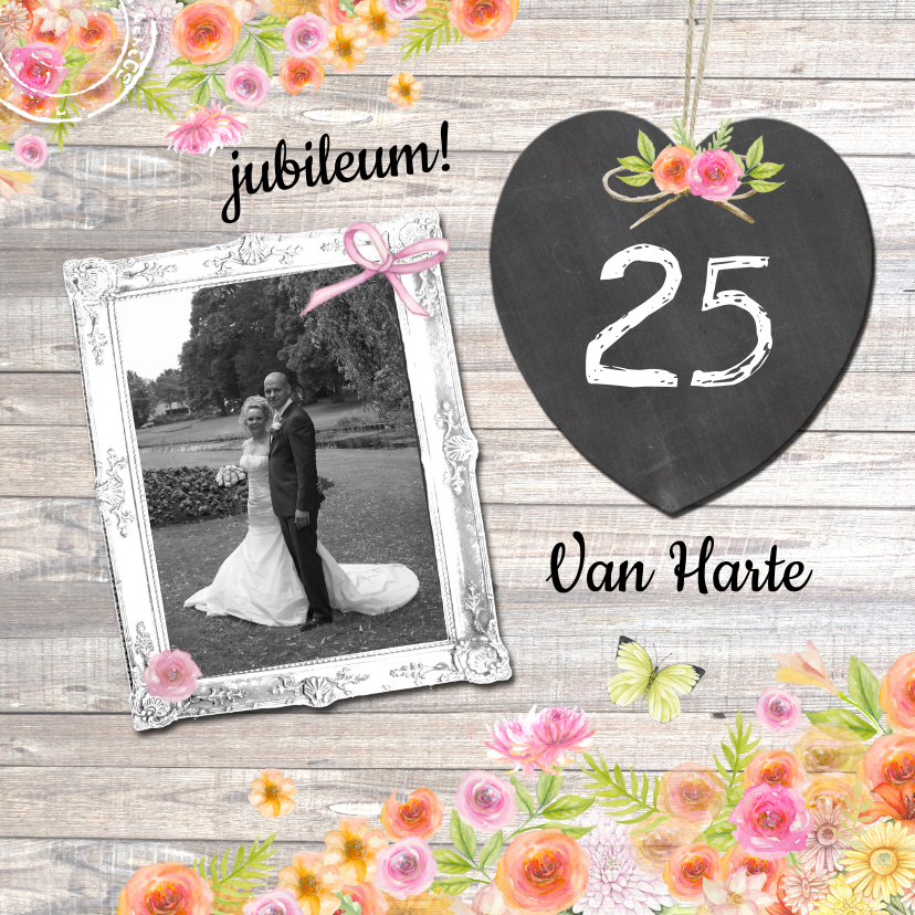 Gefeliciteerd jubileum lijst - Felicitatiekaarten Felicitatiekaarten - Gefeliciteerd jubileum lijst