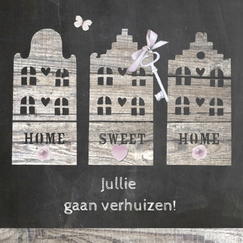 gefeliciteerd nieuwe woning hout - Felicitatiekaarten Felicitatiekaarten - gefeliciteerd nieuwe woning hout