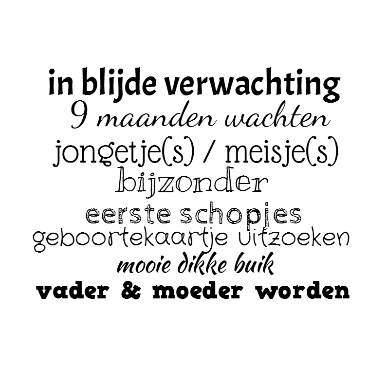 Gewoon te gek blijde verwachting - Felicitatiekaarten Felicitatiekaarten - Gewoon te gek blijde verwachting