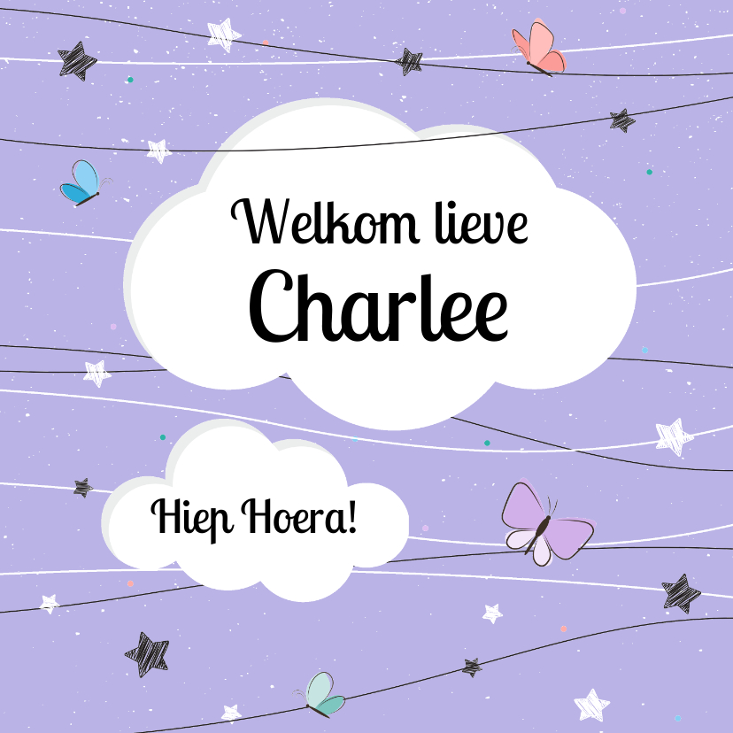 Lieve felicitatiekaart voor een meisje of jongen. - Felicitatiekaarten Felicitatiekaarten - Lieve felicitatiekaart voor een meisje of jongen.