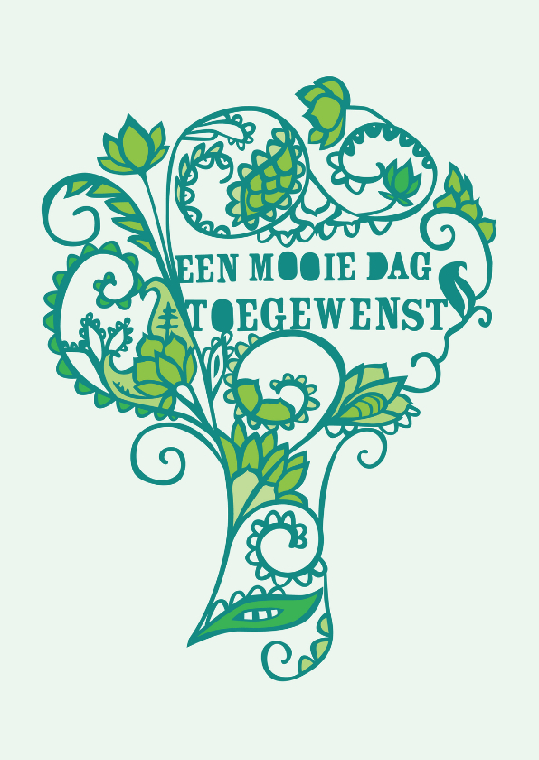 Mooie dag Henna - Felicitatiekaarten Felicitatiekaarten - Mooie dag Henna