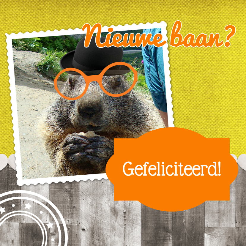 Nieuwe baan - DH - Felicitatiekaarten Felicitatiekaarten - Nieuwe baan - DH