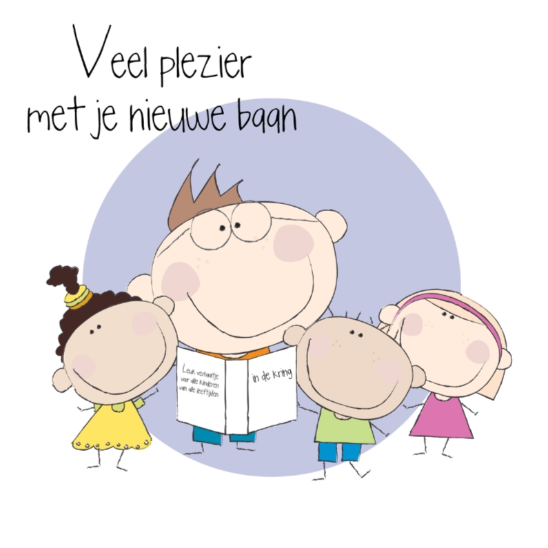 Nieuwe baan leraar - Felicitatiekaarten Felicitatiekaarten - Nieuwe baan leraar