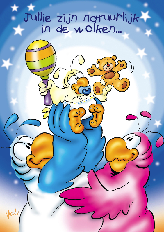 rocco geboorte zoon 3 gezin met baby - Felicitatiekaarten Felicitatiekaarten - rocco geboorte zoon 3 gezin met baby