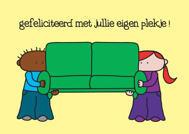 Samenwonen Bank - Felicitatiekaarten Felicitatiekaarten - Samenwonen Bank