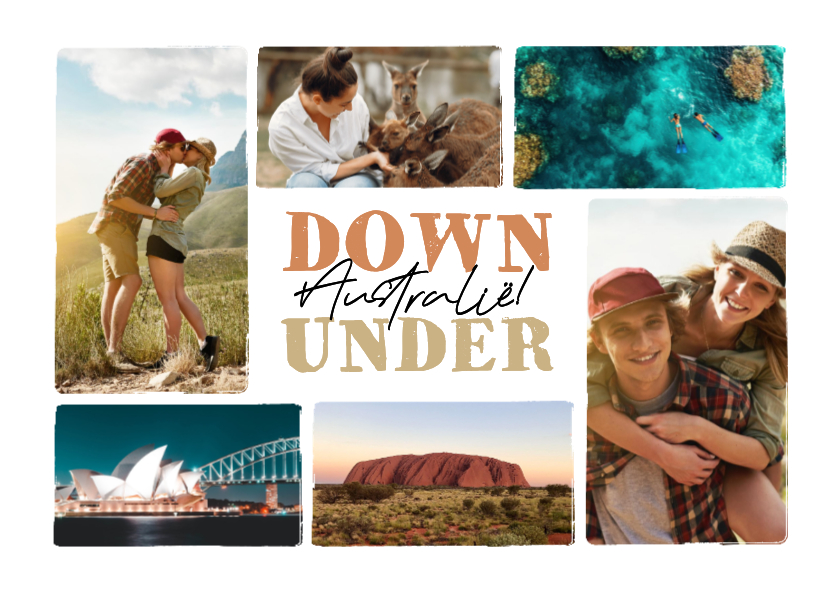 Fotokaarten - Fotokaart vakantie Australië down under