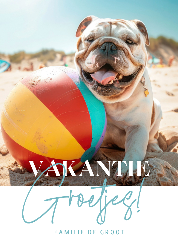 Fotokaarten - Fotokaart vakantiegroetjes