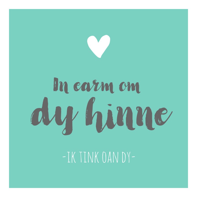 Betterskip - een earm om dy hinne - Fryske kaartsjes Fryske kaartsjes - Betterskip - een earm om dy hinne