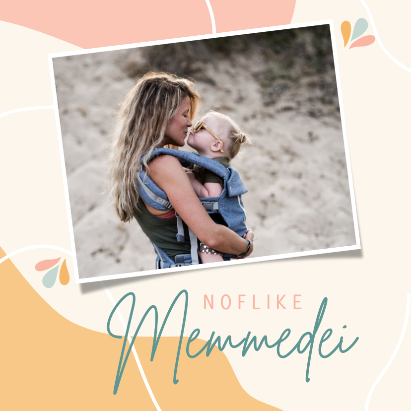 Fryske kaartsjes - Fryske moederdagkaart 'noflike memmedei'