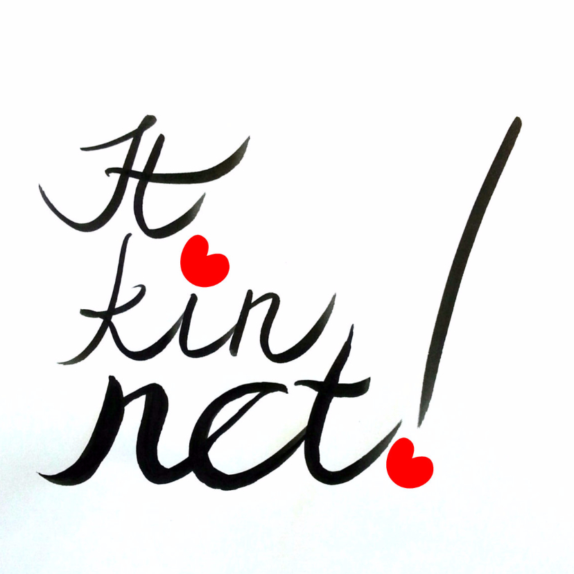 It kin net - mar dochs - AW - Fryske kaartsjes Fryske kaartsjes - It kin net - mar dochs - AW