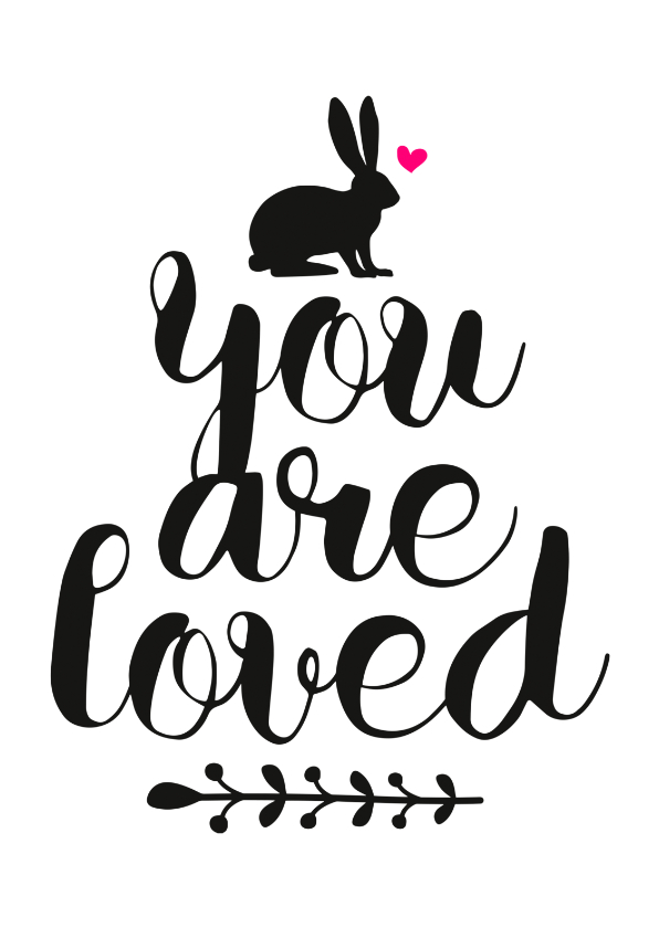 Adoptie You are Loved - Geboortekaartjes Geboortekaartjes - Adoptie You are Loved