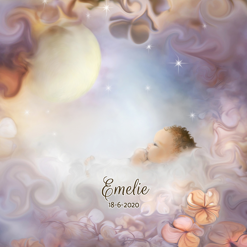 Droombaby - Geboortekaartjes Geboortekaartjes - Droombaby