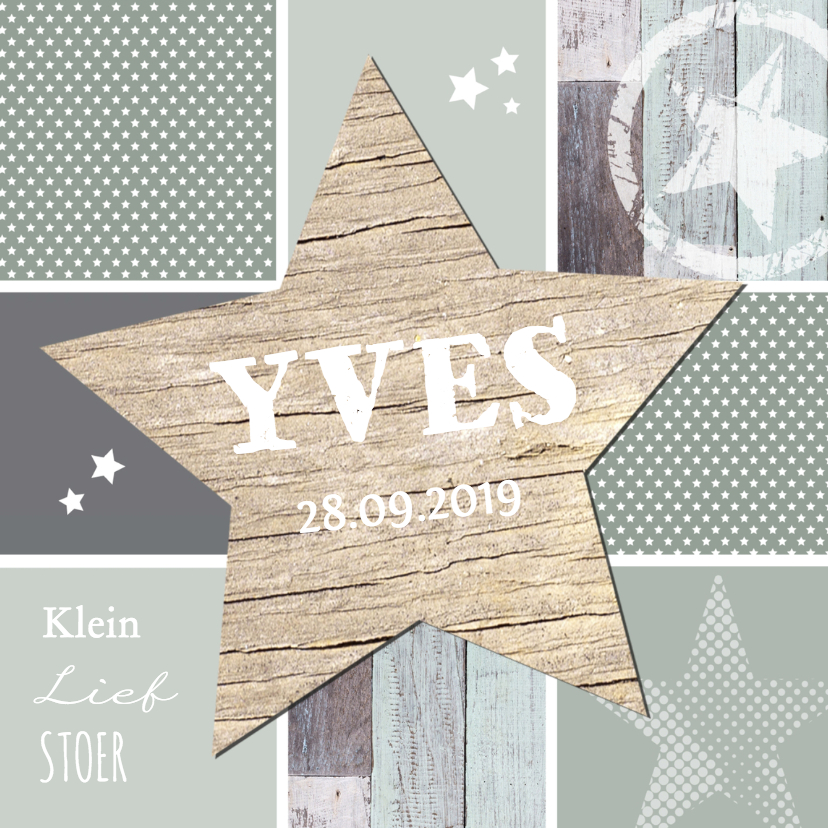 Geboorte hip yves - B - Geboortekaartjes Geboortekaartjes - Geboorte hip yves - B