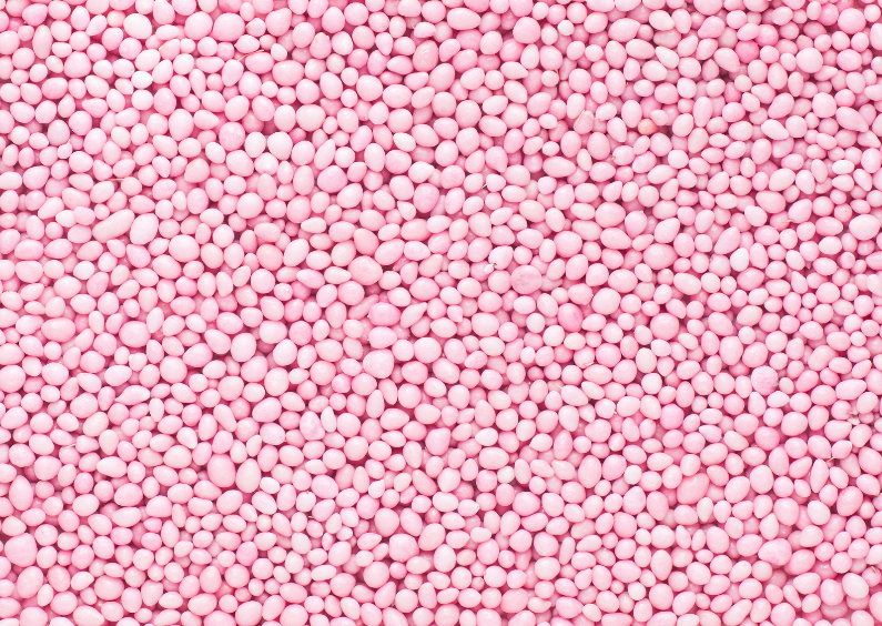 roze muisjes achtergrond voor meisje | kaartje2go