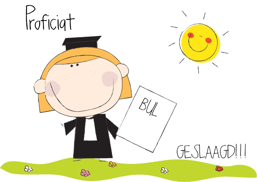 Geslaagd diploma meisje - Geslaagd kaarten Geslaagd kaarten - Geslaagd diploma meisje