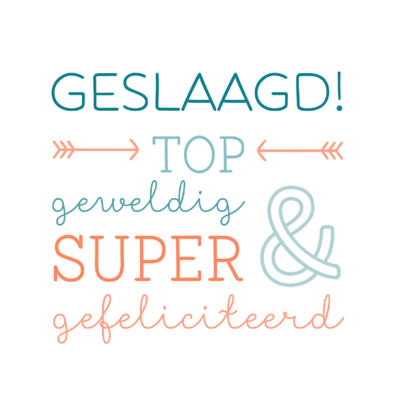 Geweldig top geslaagd - Geslaagd kaarten Geslaagd kaarten - Geweldig top geslaagd