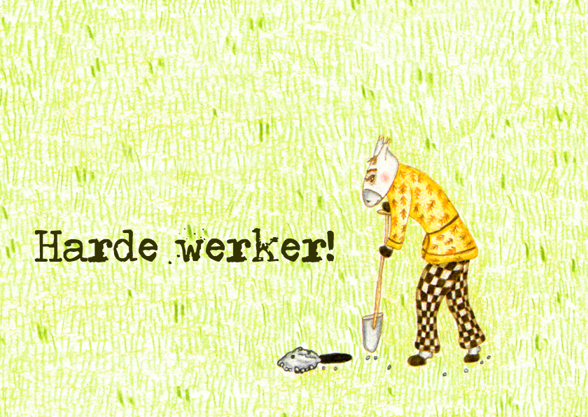 Harde werker2 - Geslaagd kaarten Geslaagd kaarten - Harde werker2