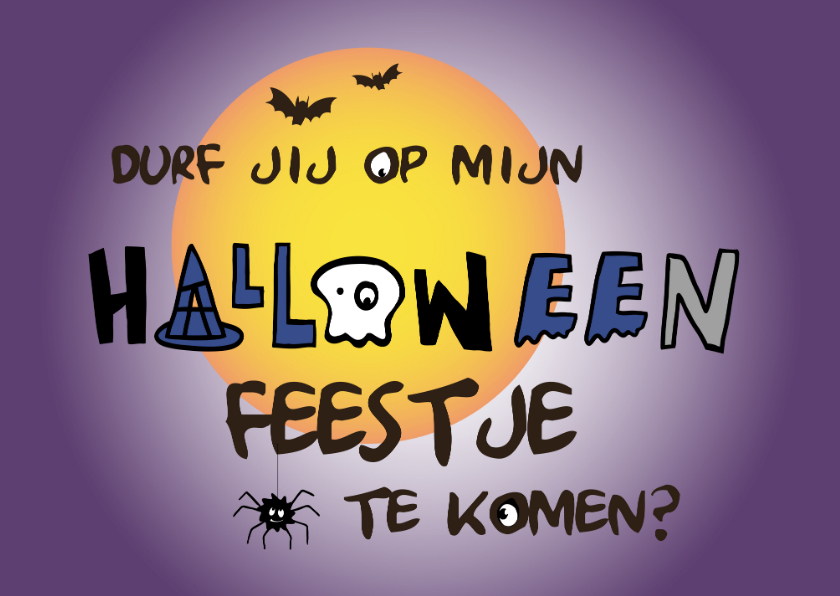 Halloween feestje-IR - Halloween kaarten Halloween kaarten - Halloween feestje-IR