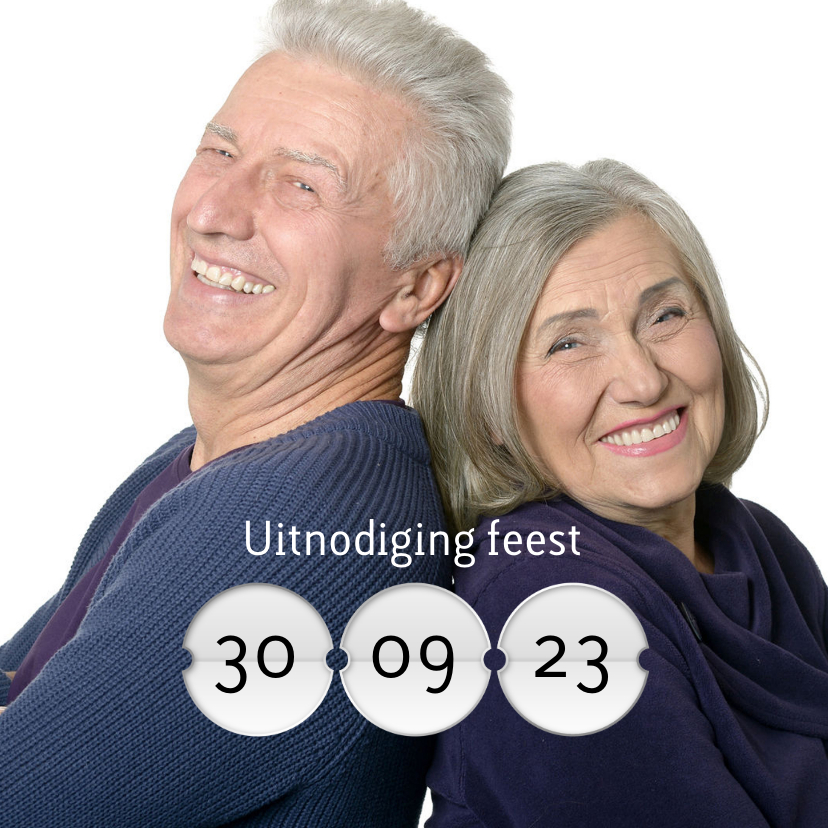 Jubileumkaarten - Jubileum feest datum RB