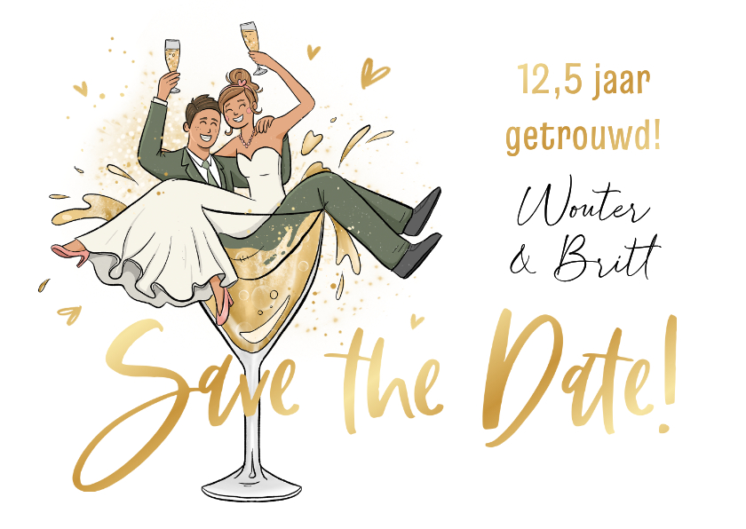 Uitnodiging jubileumfeest cartoon humor proost feestje - Jubileumkaarten Jubileumkaarten - Uitnodiging jubileumfeest cartoon humor proost feestje
