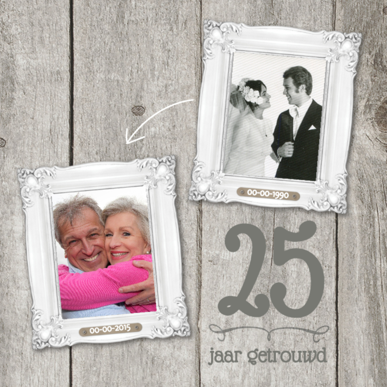 XX jaar getrouwd jubileumkaart - Jubileumkaarten Jubileumkaarten - XX jaar getrouwd jubileumkaart