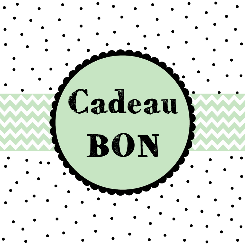 Cadeaubon Mint - WW - Kaarten mailing Kaarten mailing - Cadeaubon Mint - WW