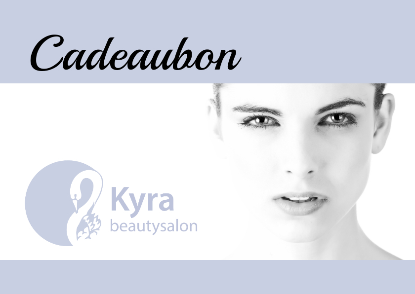 Cadeaubon zakelijk zzp beautysalon liggend - Kaarten mailing Kaarten mailing - Cadeaubon zakelijk zzp beautysalon liggend