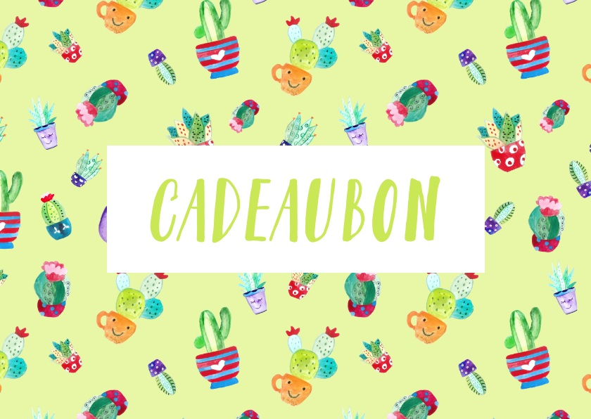 Cadeaubon zakelijk zzp interieur lifestyle liggend - Kaarten mailing Kaarten mailing - Cadeaubon zakelijk zzp interieur lifestyle liggend