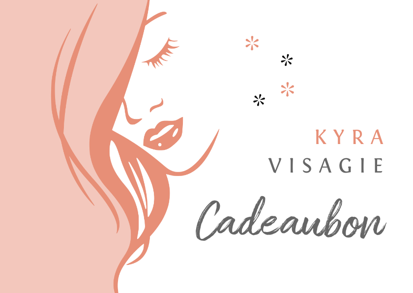 Cadeaubon zakelijk zzp visagie liggend - Kaarten mailing Kaarten mailing - Cadeaubon zakelijk zzp visagie liggend