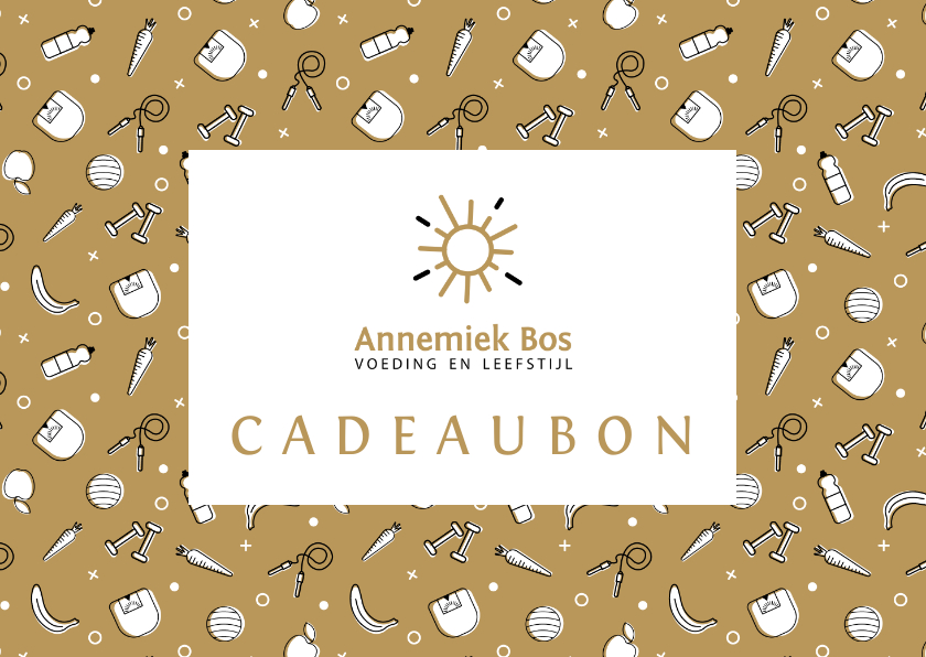 Cadeaubon zakelijk zzp voeding en leefstijl - Kaarten mailing Kaarten mailing - Cadeaubon zakelijk zzp voeding en leefstijl